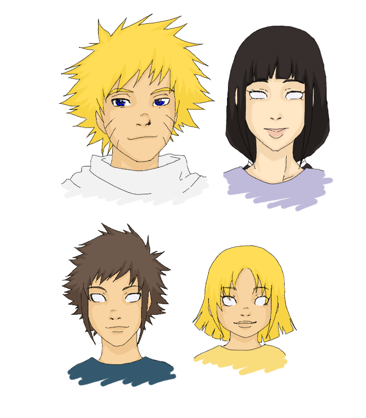 Naruto Hokage And Hinata Photo - Et35 Golf Mk5 Clipart (724x826), Png Download
