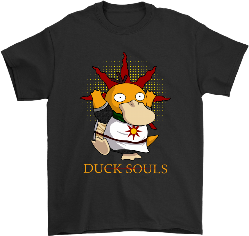 Duck Souls Praise The Sun Dark Souls X Pokemon Shirts - United States More Like Texas And Its 49 Bitches Clipart (1024x1024), Png Download
