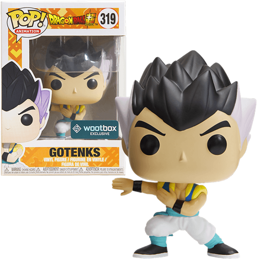 תמונה של Dragon Ball Super Gotenks Pop Wootbox - Dragon Ball Funko Pop Colecciones Clipart (560x559), Png Download