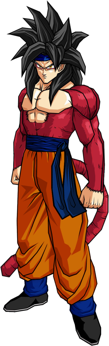 Dragon Ball Super Goku Ssj4 Clipart (900x1200), Png Download