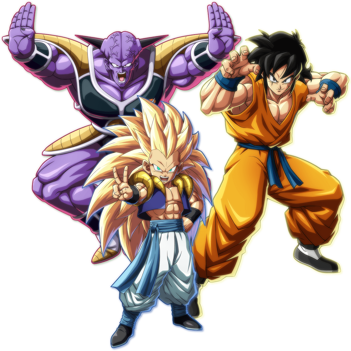 View Samegoogleiqdbsaucenao Gotenks Yamcha Ginyu , - Dragon Ball Fighterz Ginyu Clipart (1200x1200), Png Download