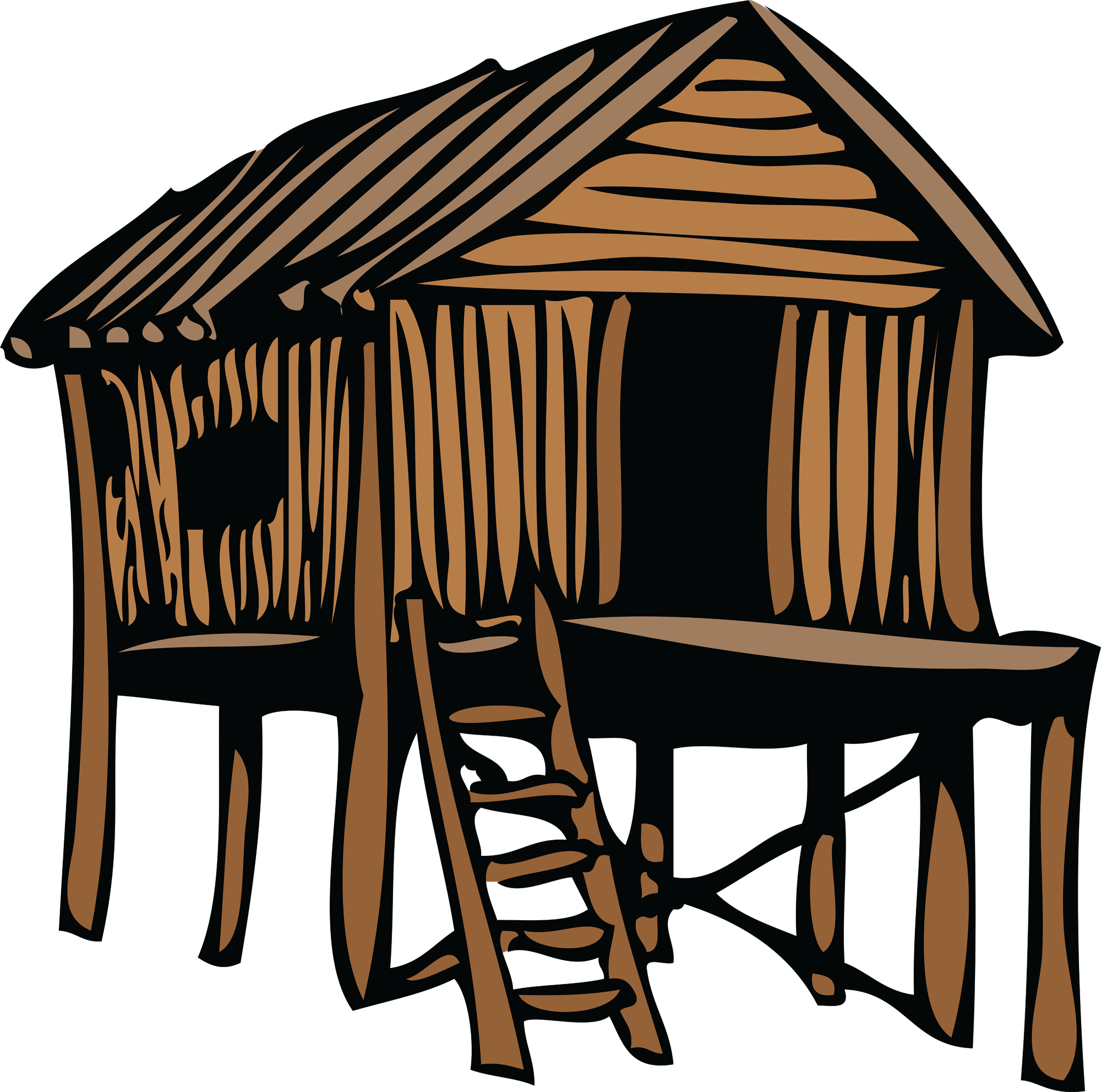 Shack Png Clipart (2000x1983), Png Download