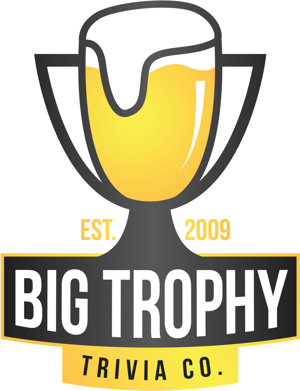 Big Trophy Trivia , Png Download Clipart (956x1245), Png Download