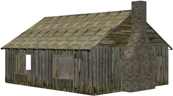 Zw/59, Png V - Wood House 3d Png Clipart (625x625), Png Download