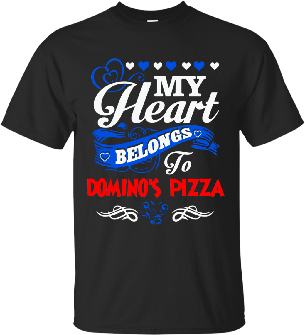 Dominos Pizza T Shirts My Heart Belongs To Hoodies - Combat Sambo Clipart (1155x1155), Png Download