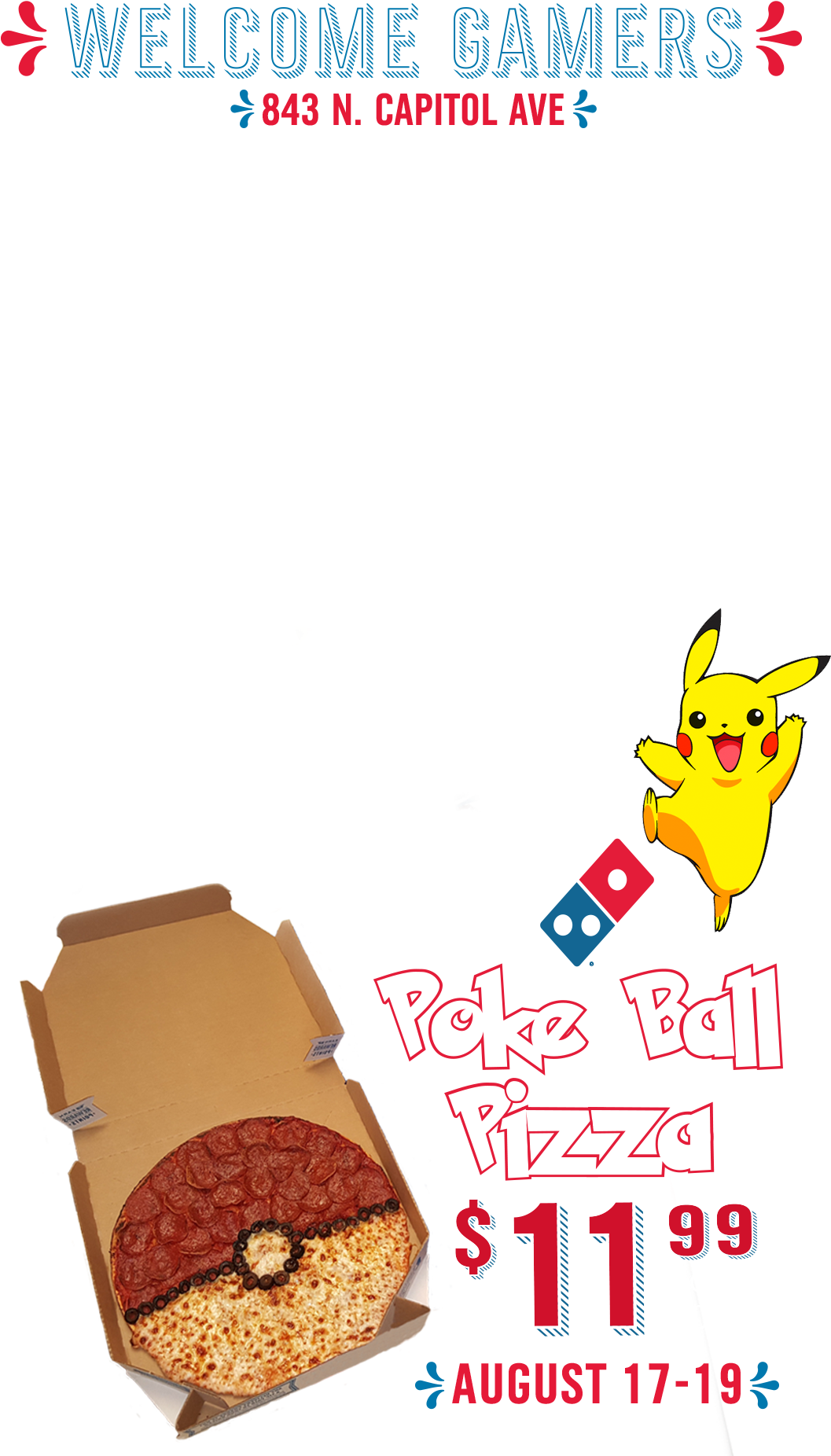 Domino's Pizza - Cartoon Clipart (1057x1852), Png Download