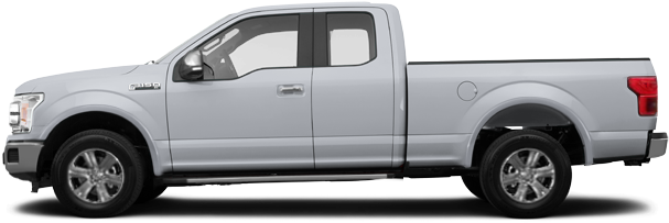 2018 Ford F-150 Lariat - 2019 Toyota Tundra Double Cab Long Bed Clipart (640x390), Png Download