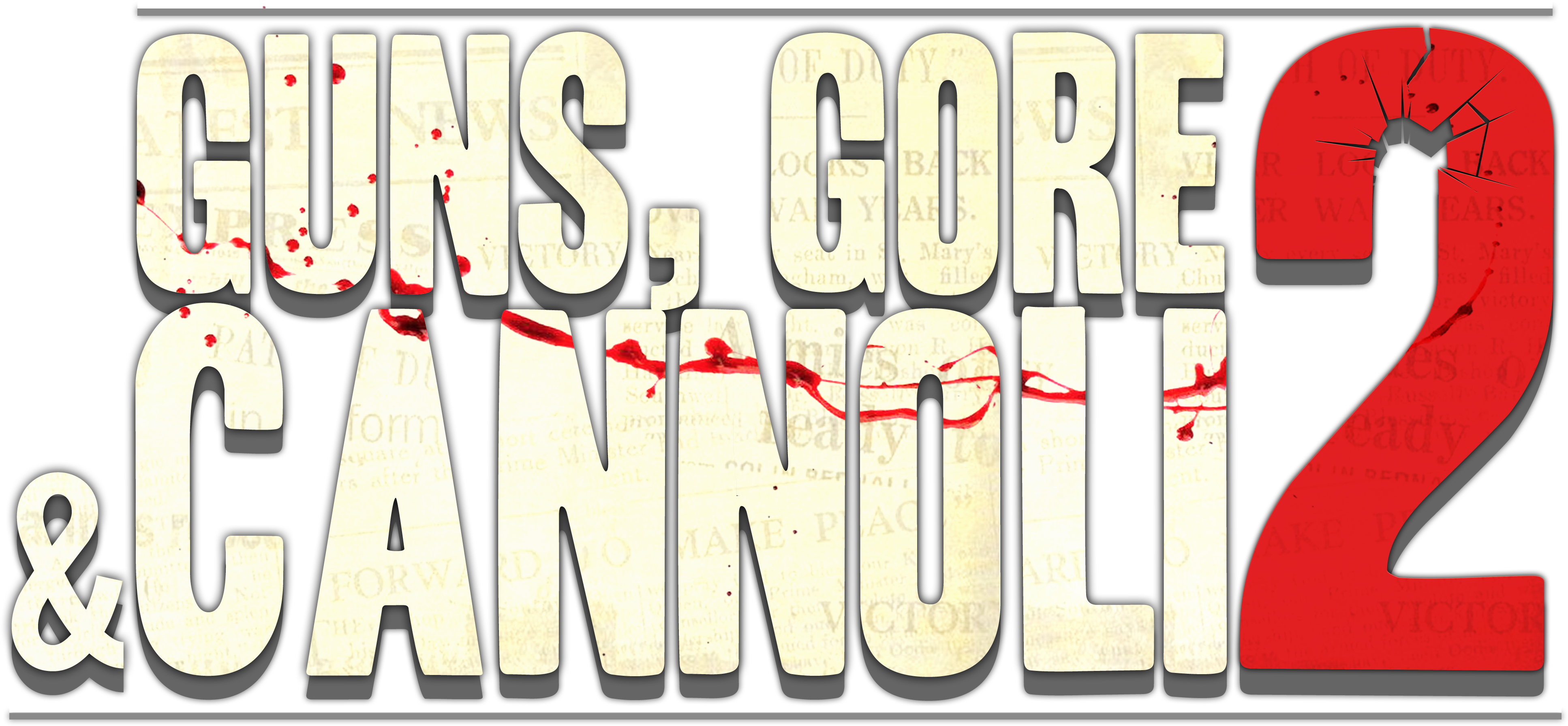 Gore Png - Guns Gore & Cannoli 2 Logo Png Clipart (4000x2250), Png Download