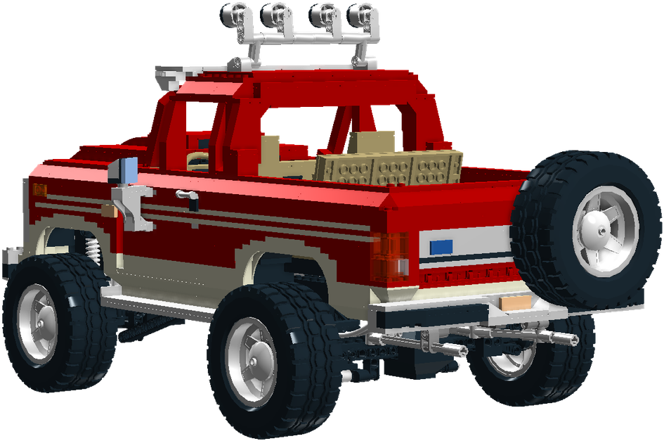 Lego Ideas Product Ideas Ford Bronco Png Lego Custom - Off-road Vehicle Clipart (945x627), Png Download