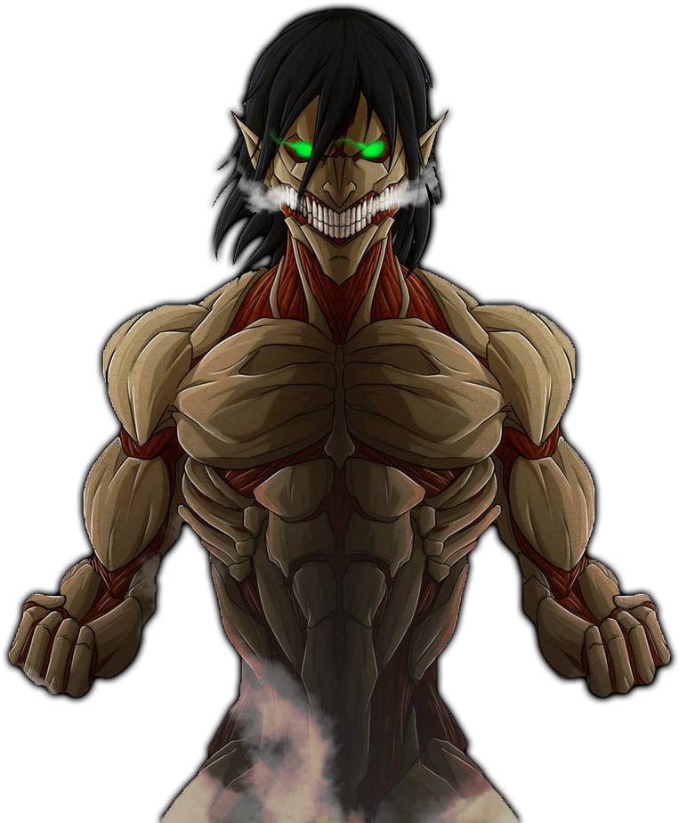 Attack On Titan Eren Armored Titan , Png Download - ไท ทัน เอ เลน เกราะ Clipart (763x924), Png Download