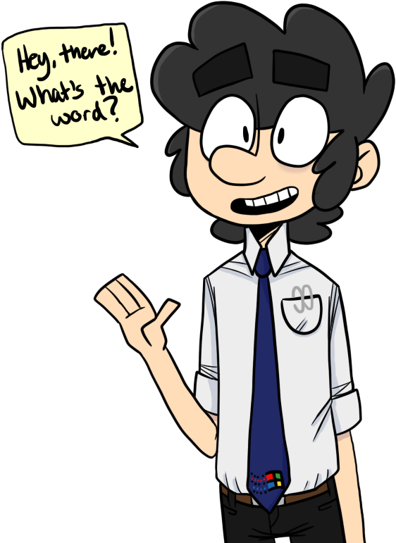 My Husband - Cartoon Clipart (614x782), Png Download