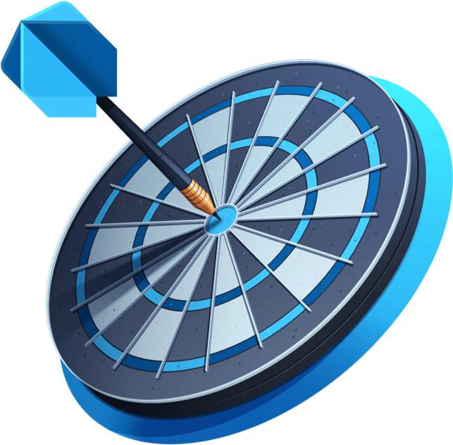 Darts Clipart (1200x648), Png Download