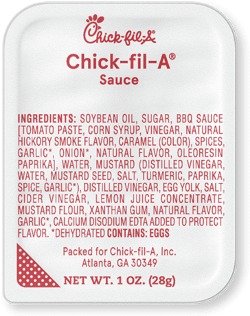 Chick Fil A<sup>®</sup> Sauce - Chick-fil-a Clipart (800x800), Png Download