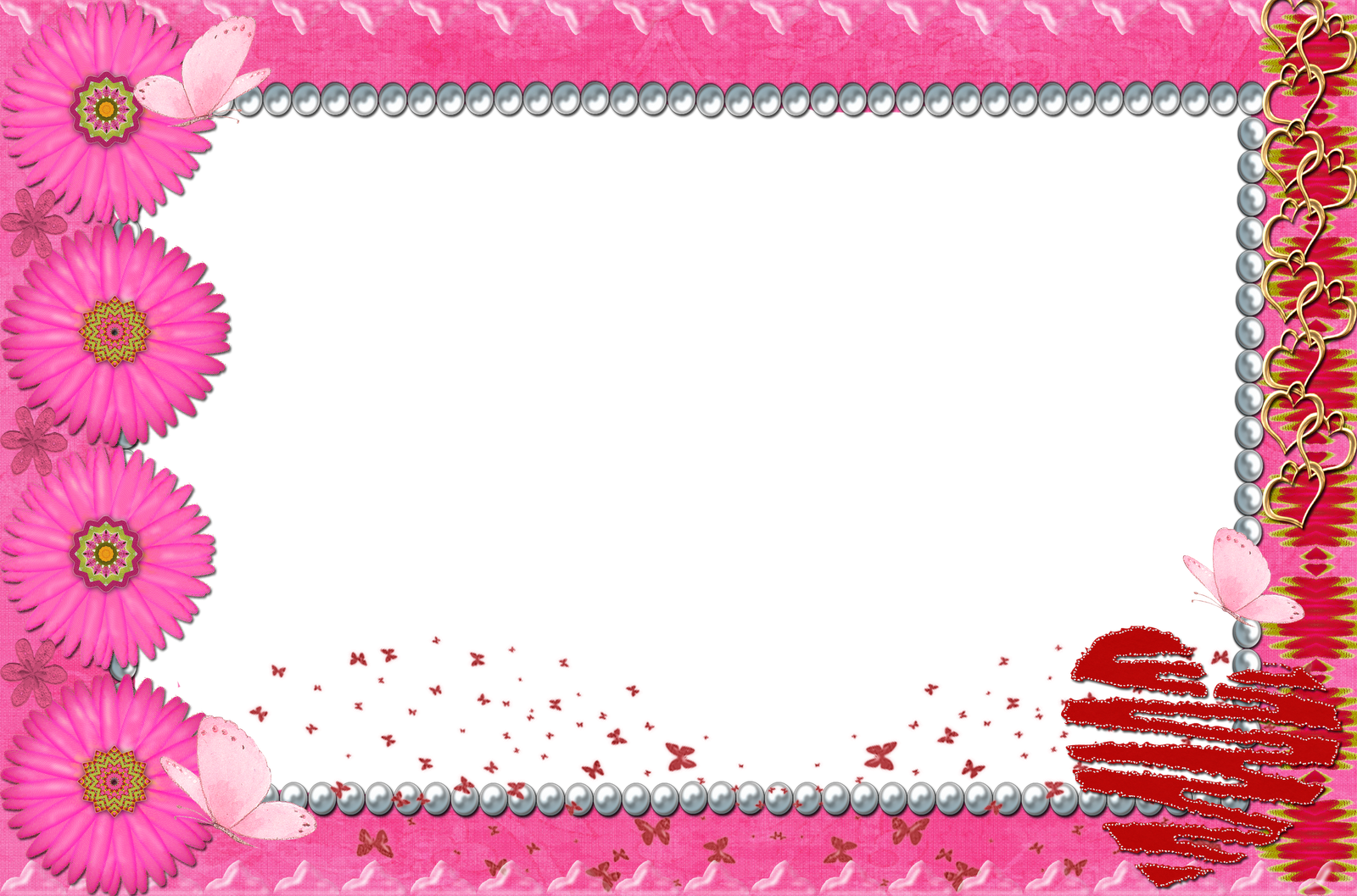 Molduras Png Infantil - Moldura Para Fotos Png Clipart (1600x1057), Png Download