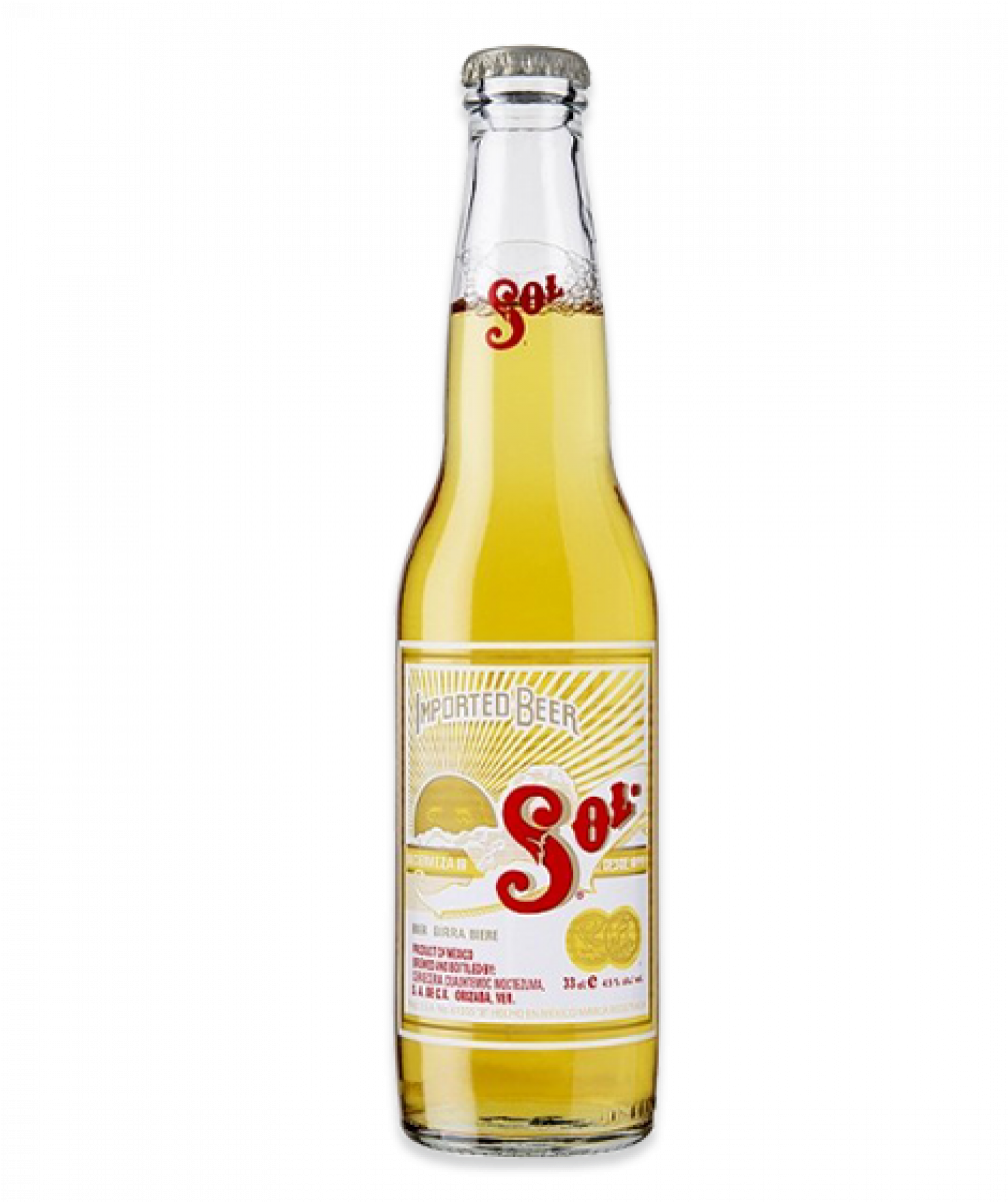 Cerveza Png - Sol 330ml Clipart (1200x1200), Png Download