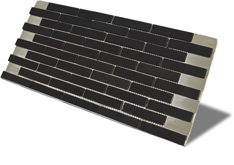 Thermoklinker Negro Orotava - Plaqueta Ladrillo Visto Clipart (800x800), Png Download