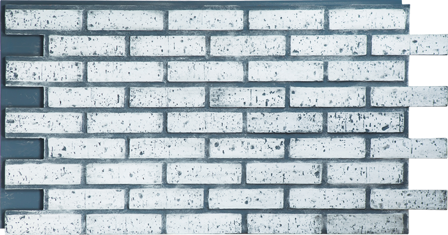 Brick White - Трафарет Кирпичная Стена Clipart (922x483), Png Download