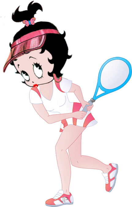 Nurse Clipart Betty Boop - Betty Boop Tenista - Png Download (511x704), Png Download