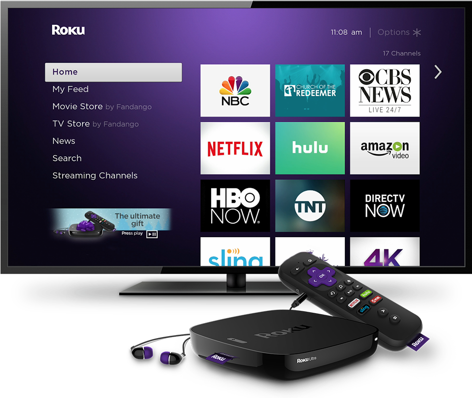 Mycor Tv Roku Main Clipart (970x817), Png Download