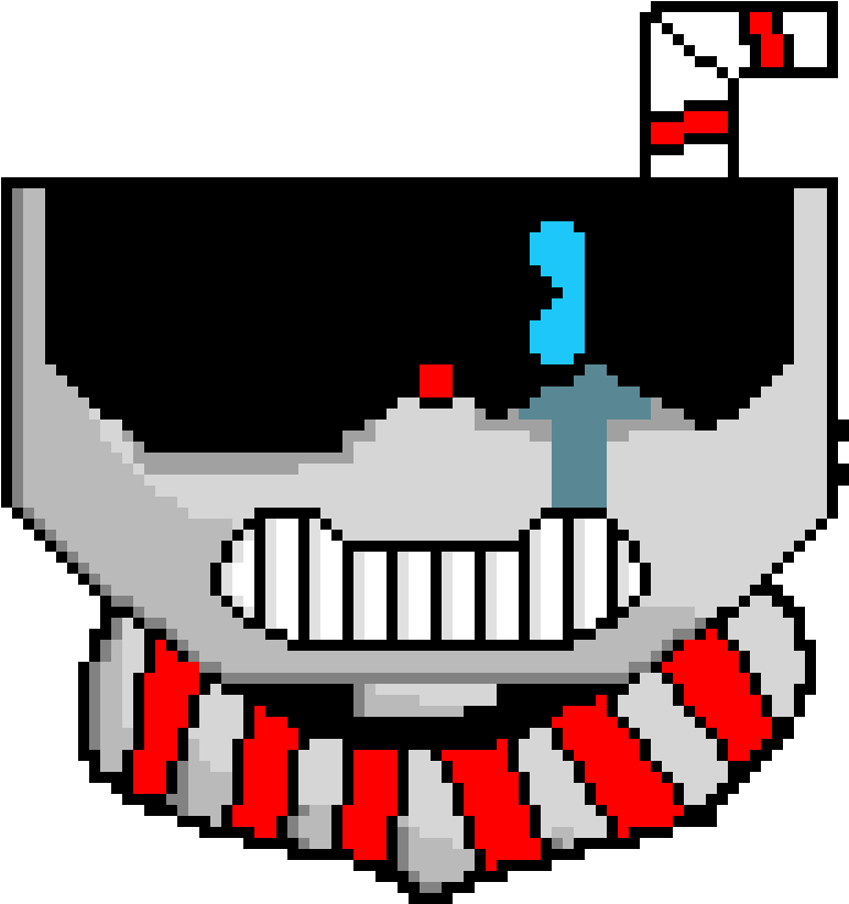 Cuphead As Sans Clipart (830x860), Png Download
