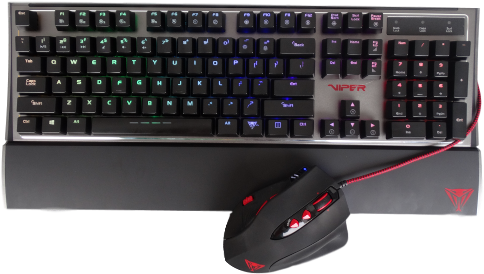 981 X 557 8 - Gaming Keyboard And Mouse Png Clipart (981x557), Png Download