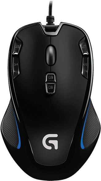 Logitech G300s Optical Gaming Mouse - Logitech G300s Clipart (600x600), Png Download