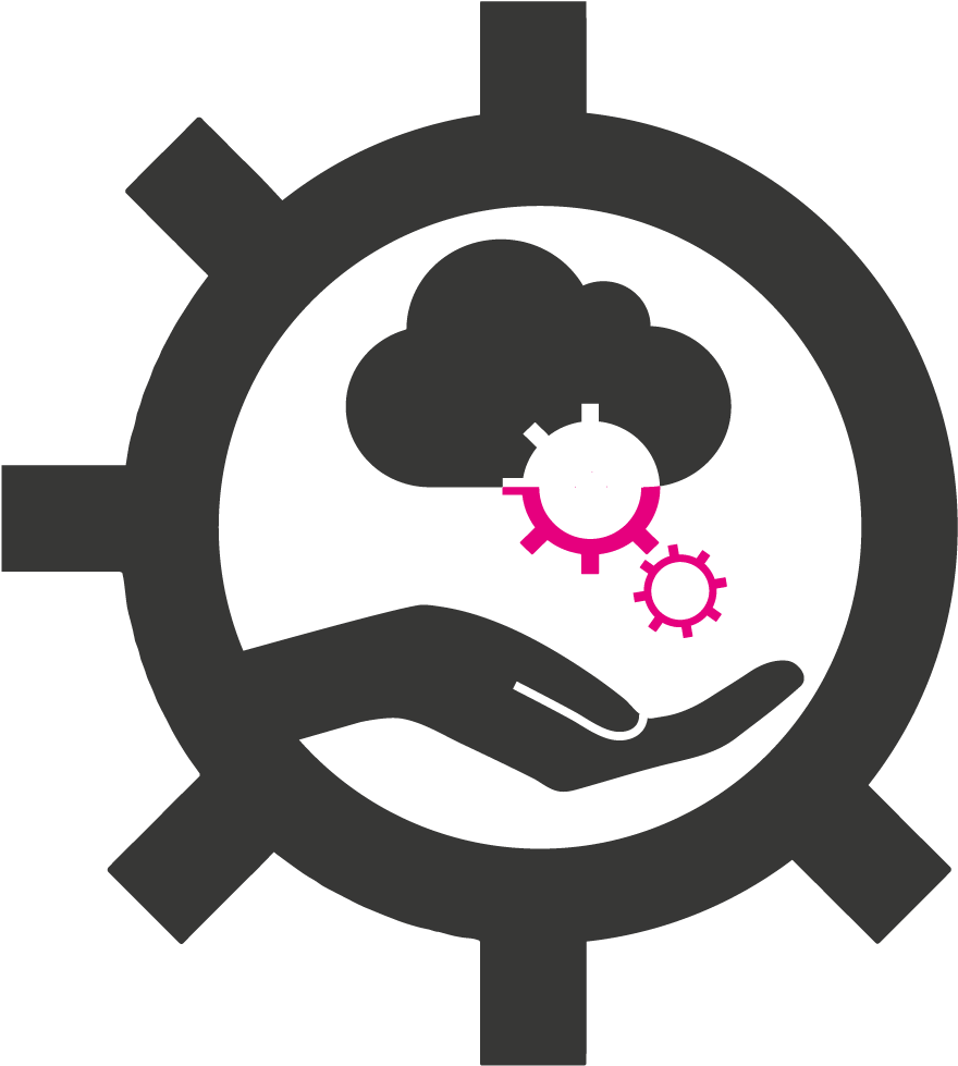 Marketing Automation Managed Services Hand Holding - Italian Pizza Logo Png Clipart (1004x1004), Png Download