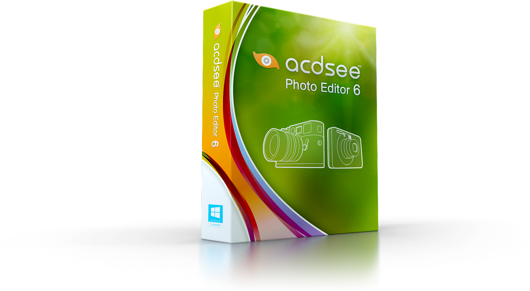 Acdsee Photo Editor 6 Product Kit - Graphic Design Clipart (2000x1198), Png Download