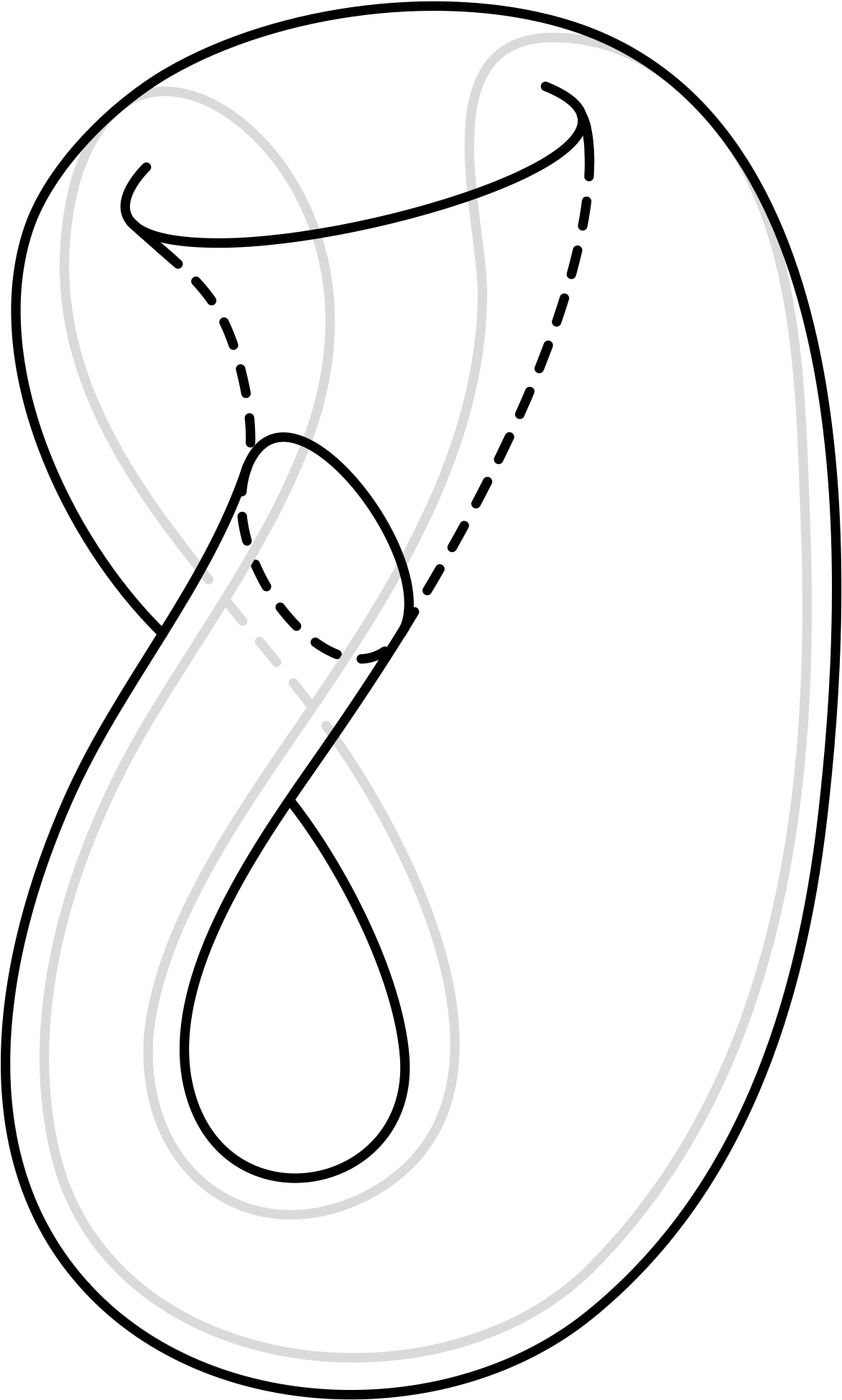 1200 X 1950 20 - Klein Bottle Clipart (1200x1950), Png Download