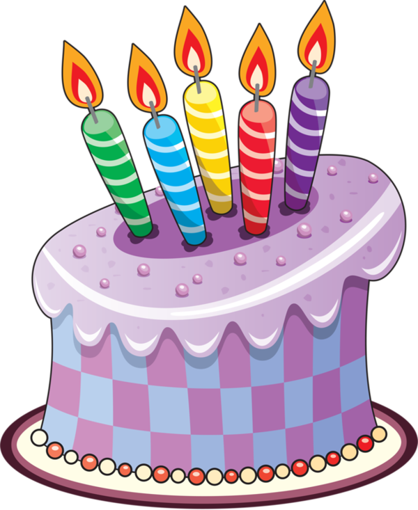 Gateaux Cartoon Birthday Cake, Birthday Cake Clip Art, - Cartoon Cute Transparent Birthday Cake - Png Download (600x733), Png Download