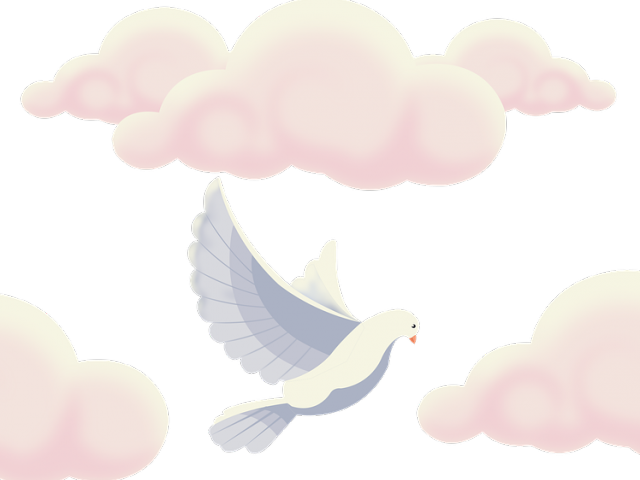 Pigeon Clipart - Cartoon - Png Download (640x480), Png Download