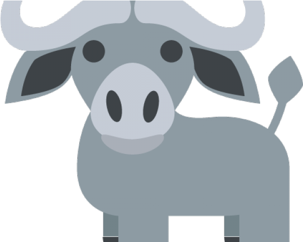 Water Buffalo Clipart Transparent - Vietnamese Water Buffalo Cartoon - Png Download (640x480), Png Download