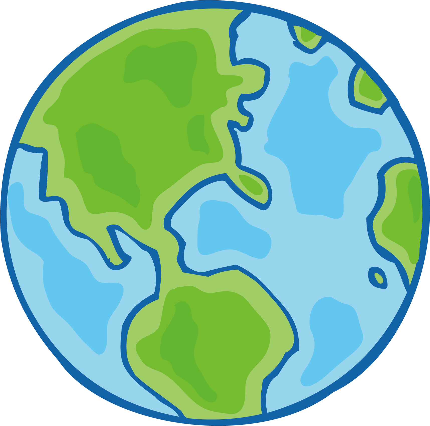 Earth Drawing Cartoon Free Hd Image Clipart - Earth Cartoon Png Transparent Png (1716x1702), Png Download
