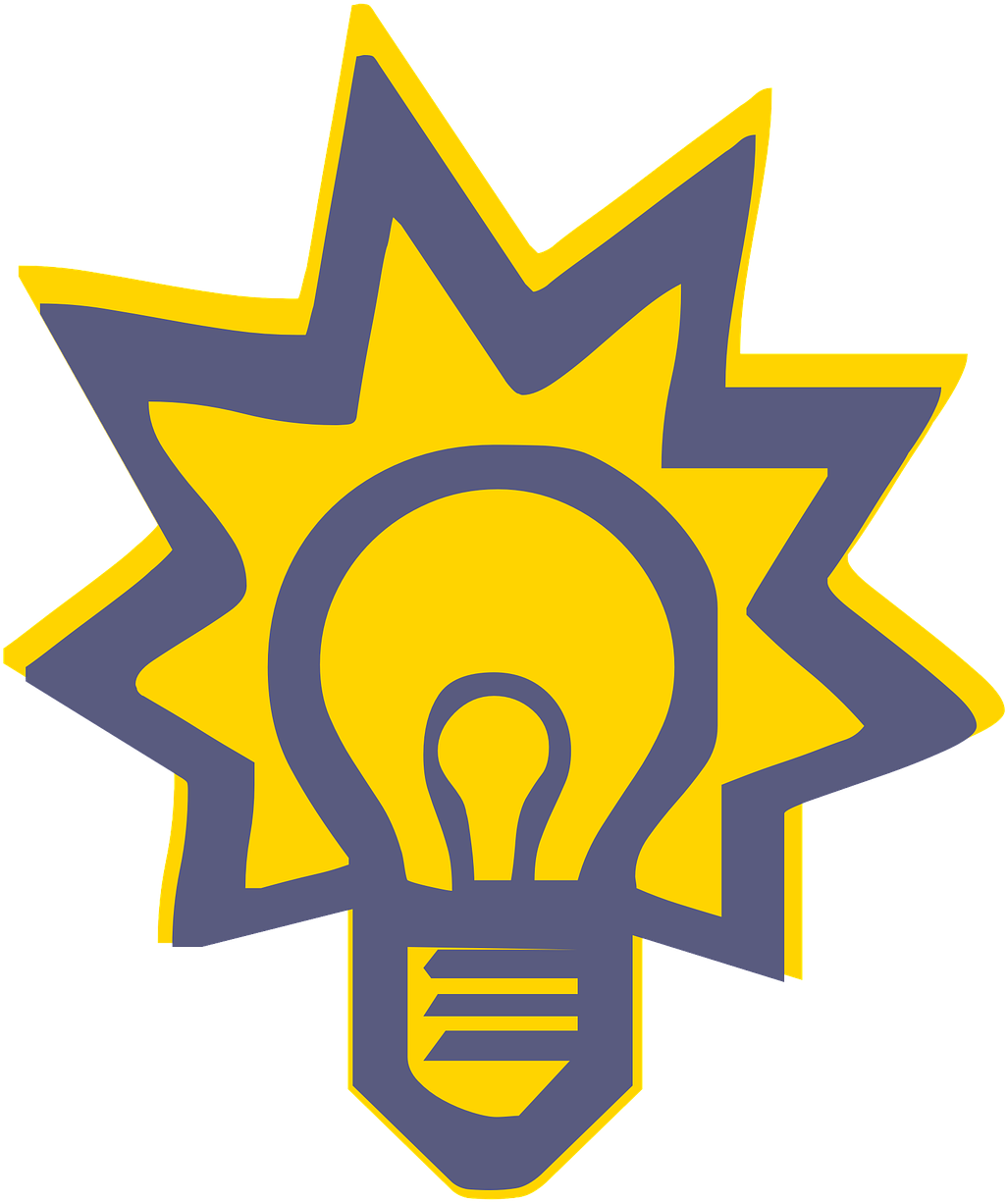 Light Bulb Idea Png - Bong Den Phat Sang Clipart (1083x1280), Png Download
