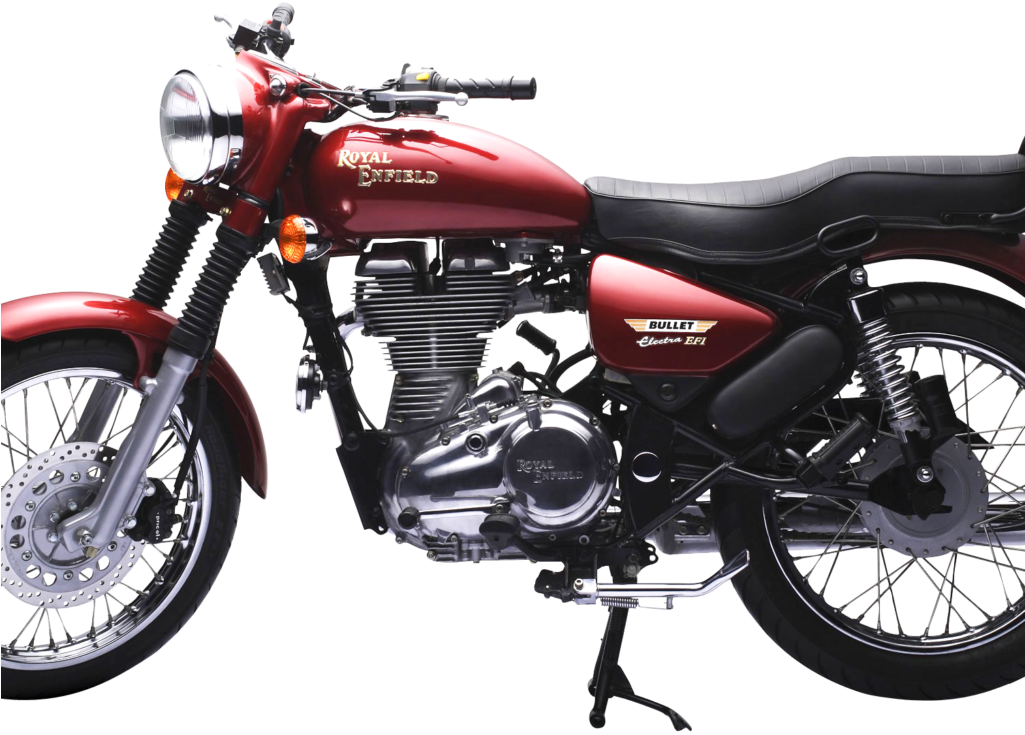Royal Enfield Bullet Electra Efi Motorcycle Bike Png - Royal Enfield Bullet Hd Png Clipart (1024x768), Png Download