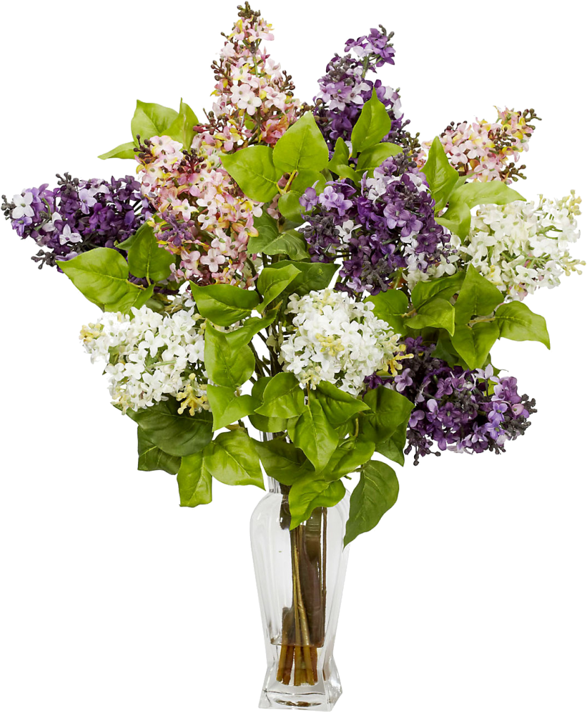 Photo Lilacarrangement Zps23a078ae - Flower Clipart (844x1024), Png Download