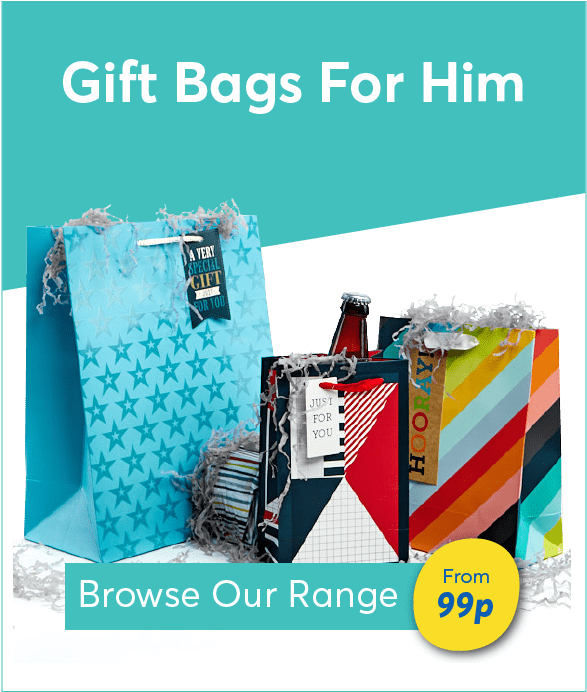 Gift Bags And Wrap For Him - Flyer Clipart (600x700), Png Download