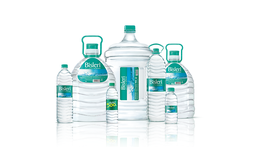 Bisleri Mineral Water Bottle Clipart (885x471), Png Download