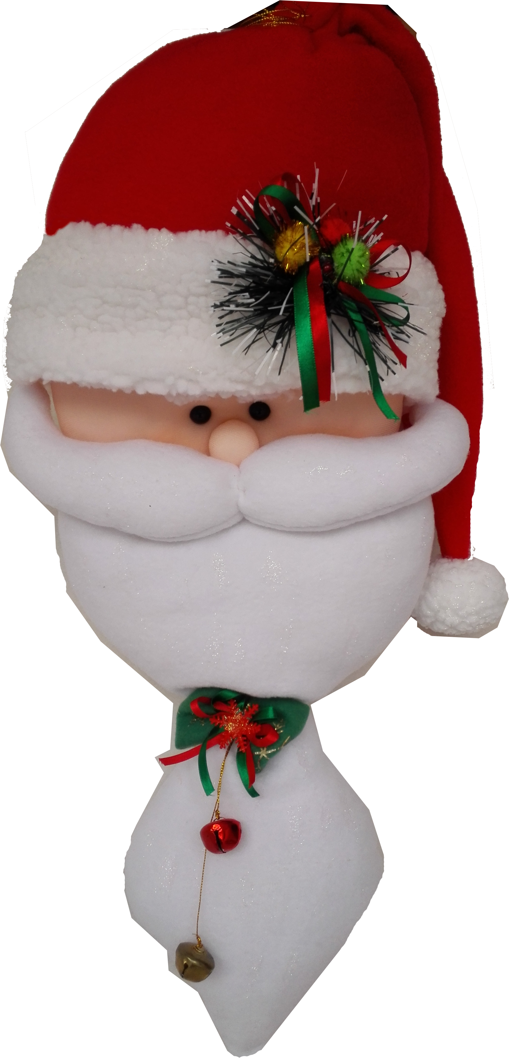 Papa Noel Pared - Christmas Decoration Clipart (3120x4160), Png Download