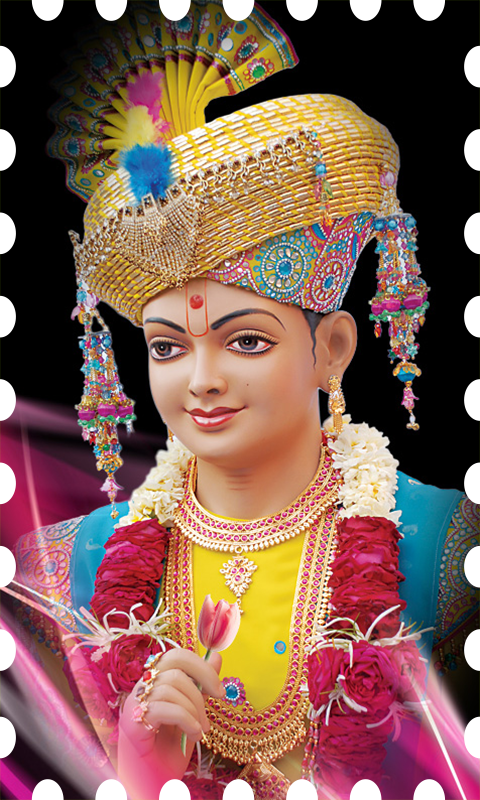 Bhagwan Wallpaper Full Size - Swaminarayan Photo Hd Download Clipart (480x800), Png Download