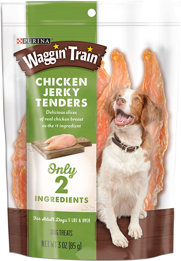 Waggin' Train Chicken Jerky Tenders For Dogs - Waggin Train Clipart (800x1000), Png Download