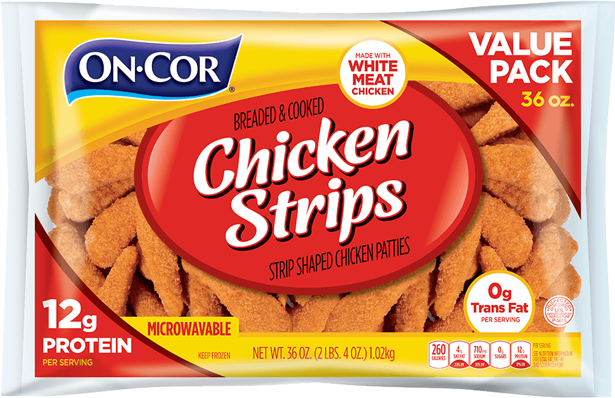 Chicken Strips - Value Pack - Cor Breaded Chicken Nibblers Clipart (926x806), Png Download