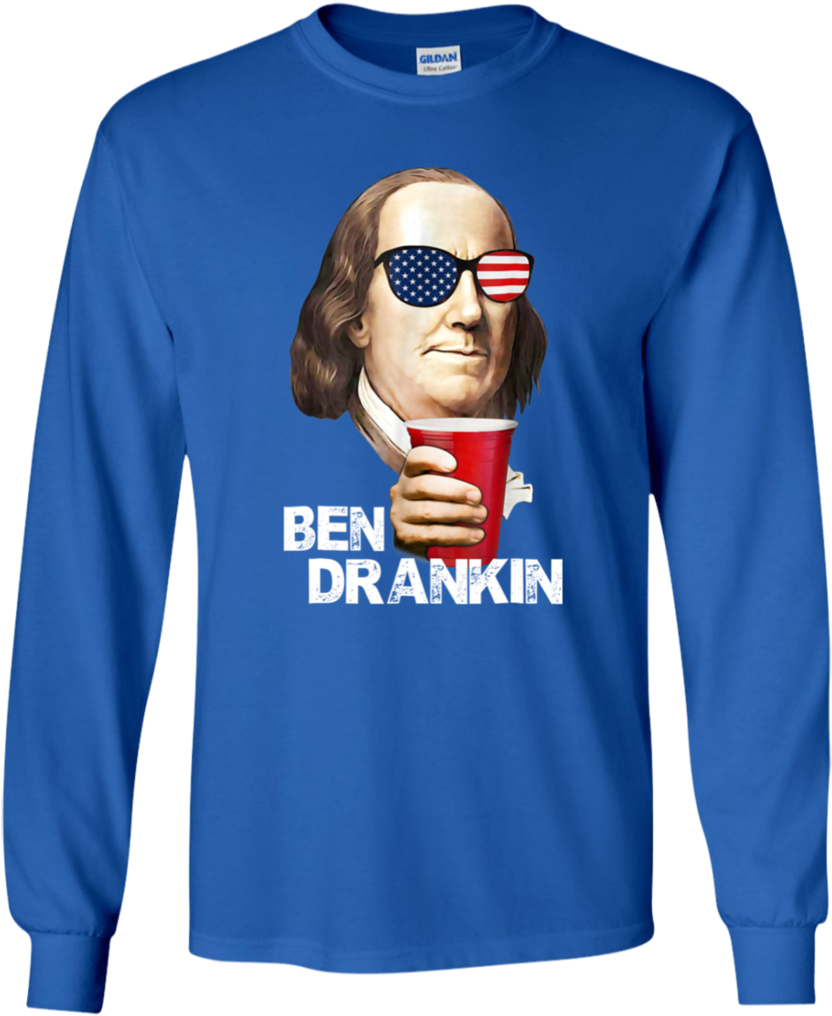 4th Of July Shirts For Men Ben Drankin Benjamin Franklin - Spider Man Homecoming Merch Clipart (1024x1024), Png Download