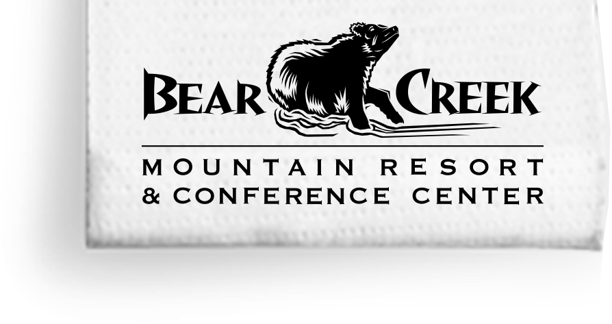 Bear Creek Mountain Resort Logo Clipart (894x473), Png Download