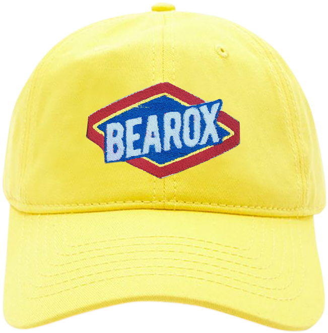 Yellow Bearox Hat Blackbear Merch - Baseball Cap Clipart (850x850), Png Download