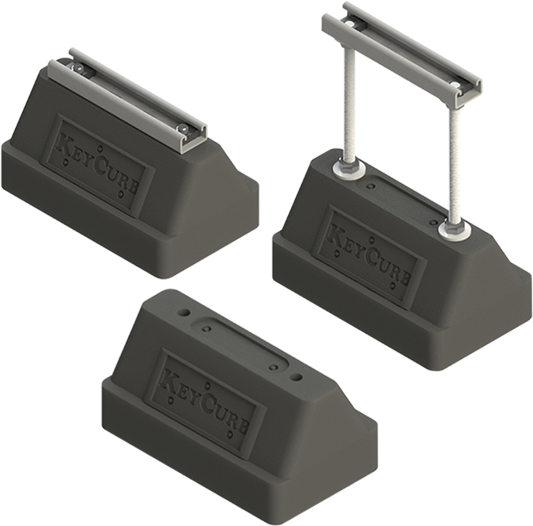 Keycurb Rooftop Base, Strut, And Extension - Rubber Stamp Clipart (800x800), Png Download