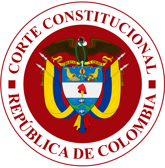 Corte Constitucional De Colombia - Emblem Clipart (698x696), Png Download