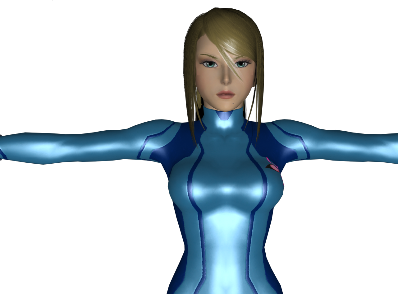 Samus Smash 4 Model Clipart (1280x1024), Png Download