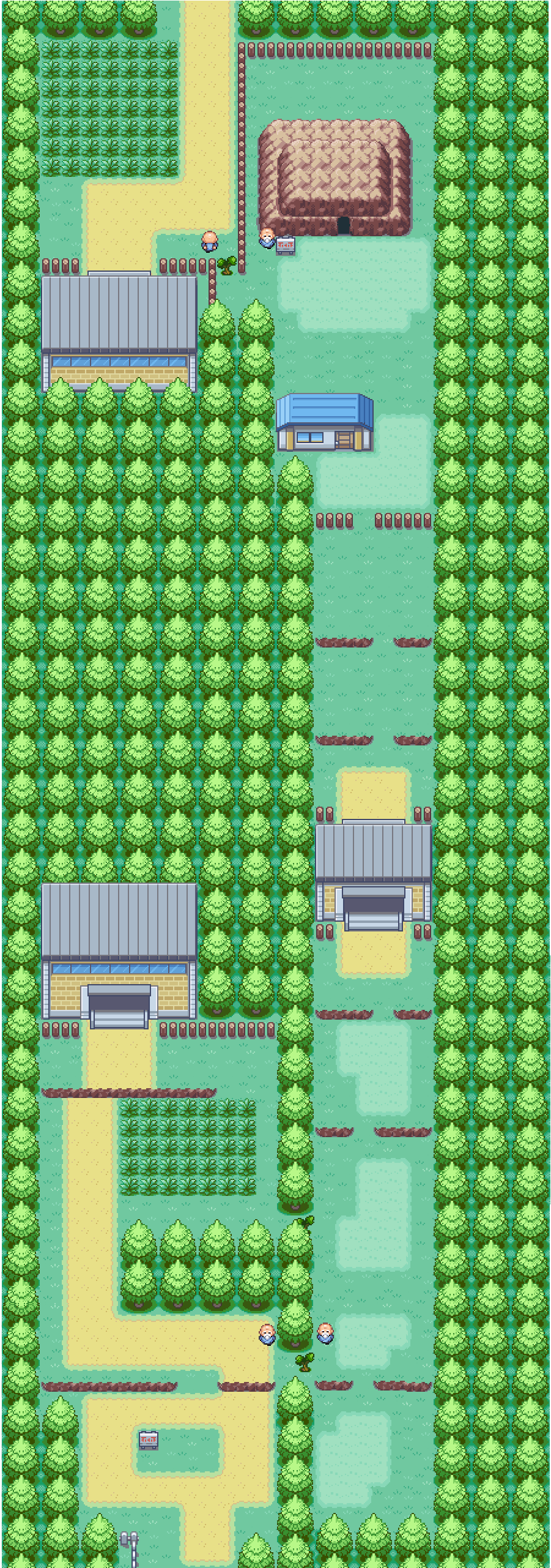 52, 30 April 2011 - Route 2 Pokemon Clipart (1000x3000), Png Download