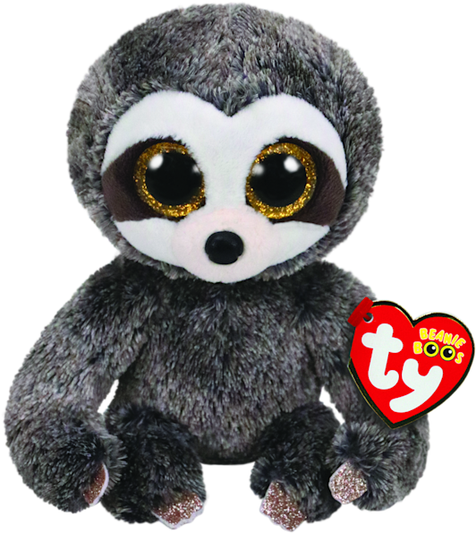 Kidstuff - Dangler The Sloth Beanie Boo Clipart (600x600), Png Download